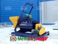 Двухвальный бетоносмеситель БП-2Г-1200с