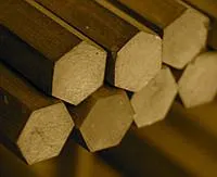 Шестигранник (пруток) латунный D=15 мм. ЛС59-1 Л63