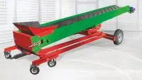 Конвейер наклонный КН-650 для загрузки корнеклубнеплодов в хранилища