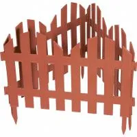 Забор декоративный "Ренессанс", 28 х 300 см, белый