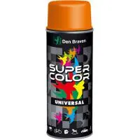 Краска в баллончиках 400 мл. Желтый Den Braven Super Color