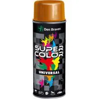 Краска в баллончиках 400 мл. Оранжевый Den Braven Super Color