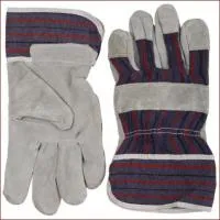 Перчатки Stayer Master рабочие комбинированные кожаные из спилка, XL