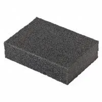 Губка для шлифования, 100х70х25 мм, мягкая, P100 Matrix