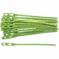 Подвязки для садовых растений, 17 см, пластиковые, 50 шт Palisad